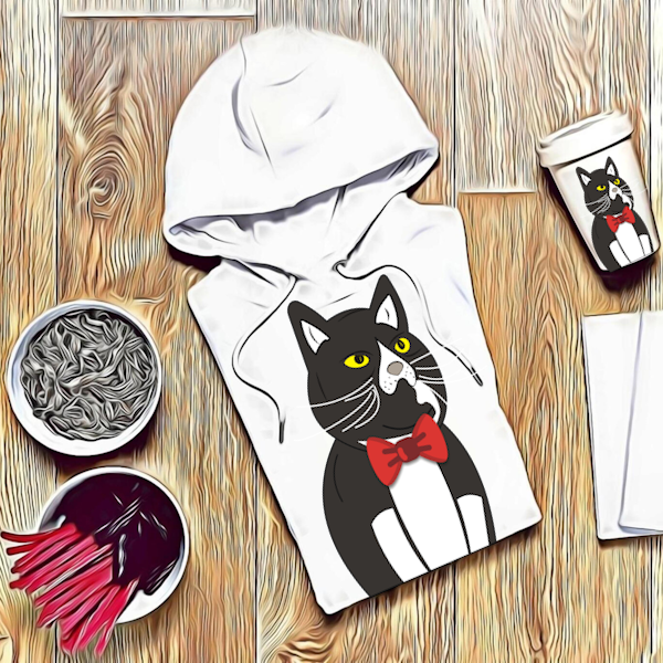 hoodie-bowl-with-seeds-beside-cartoon w cat new