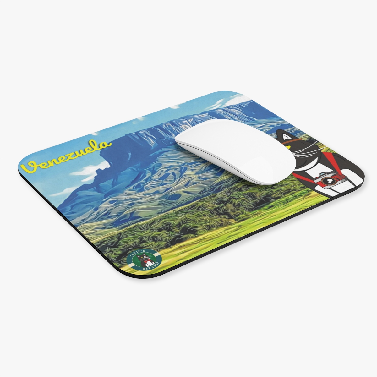 Mouse Pad Tuxie in Venezuela (Rectangle) - Image 3