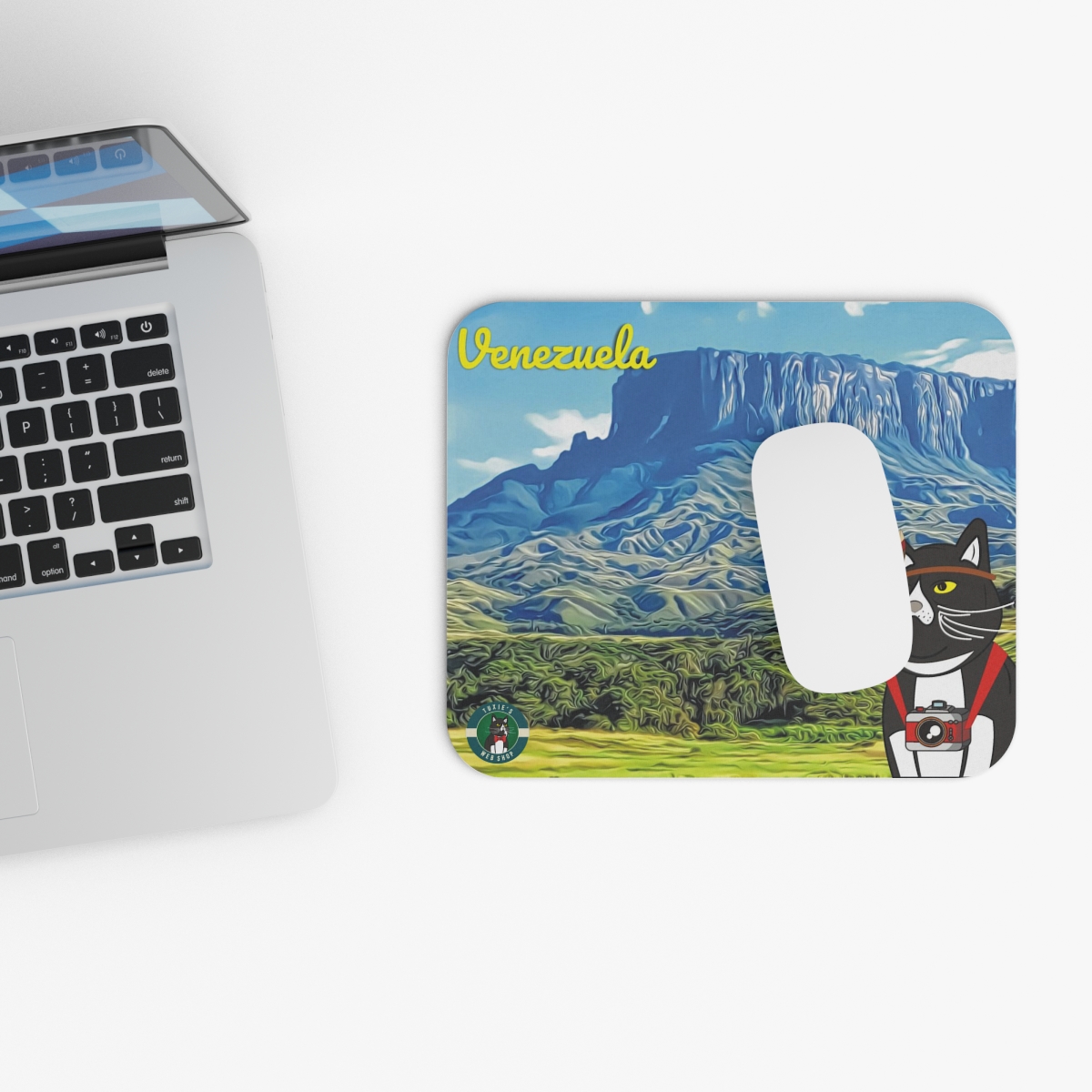 Mouse Pad Tuxie in Venezuela (Rectangle) - Image 4